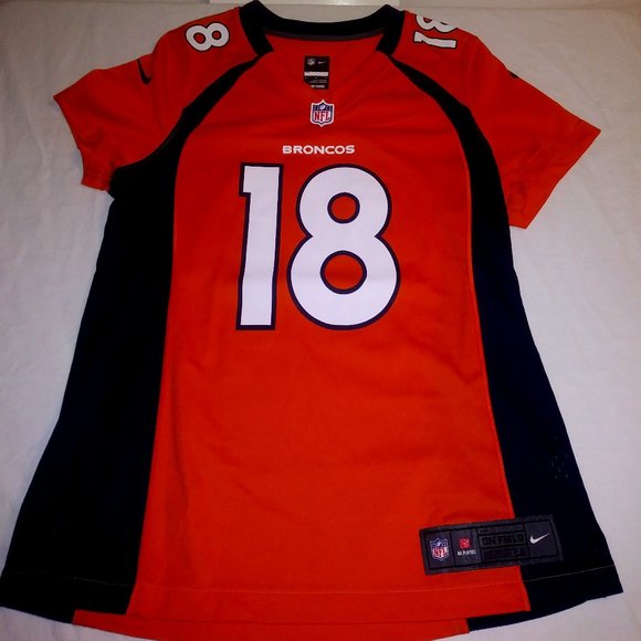 WOMENS NIKE NFL ON FIELD #18 MANNING JERSEY #10 - Picture 1 of 7