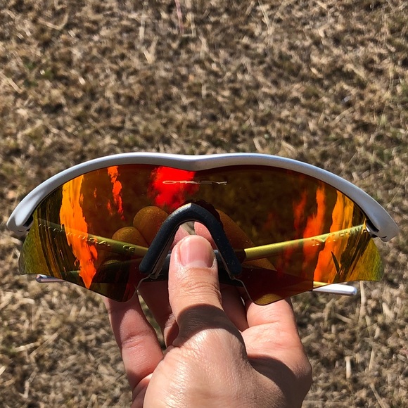 Oakley | Accessories | Mens Oakley M Frame Orange Sunglasses | Poshmark