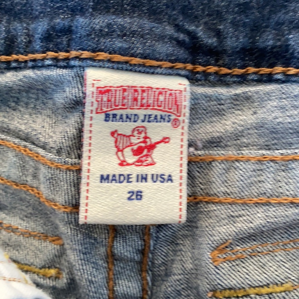 True Religion Cutoff Jean Shorts - image 7