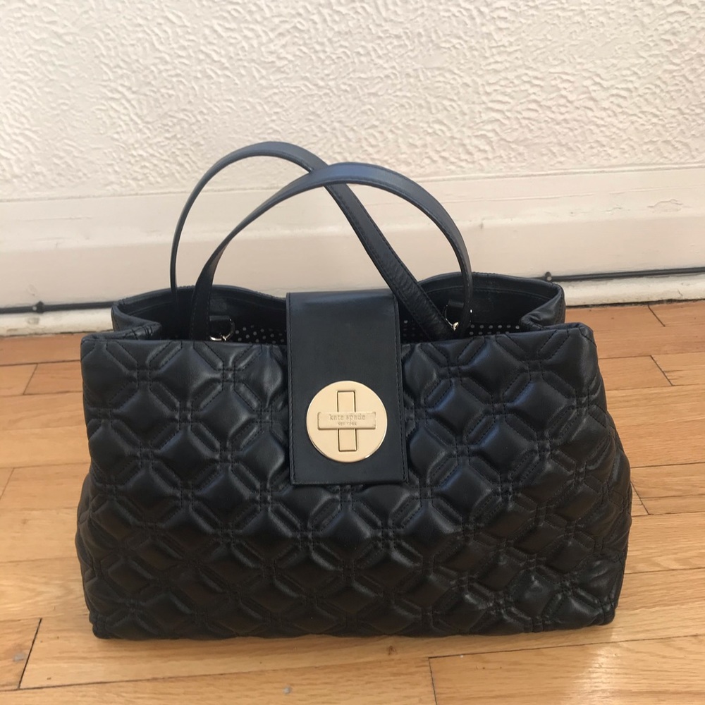 Kate Spade Astor Court Elena Quilted Satchel - image 4