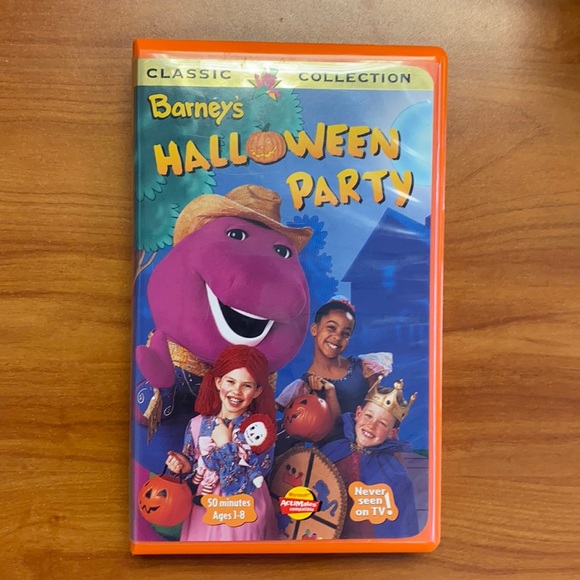 Other | Barneys Halloween Party Vhs | Poshmark