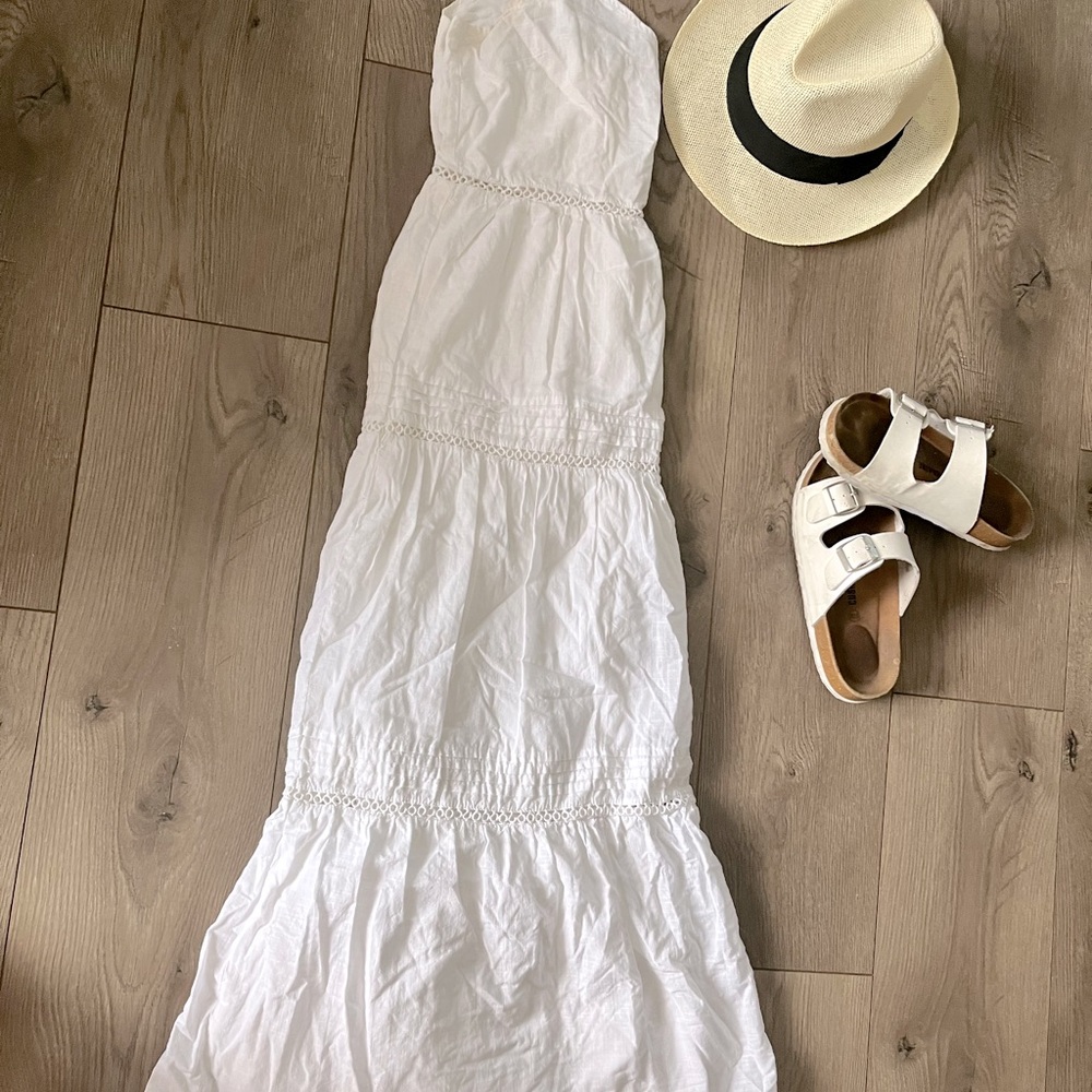 Beautiful White Summer Dress - image 7