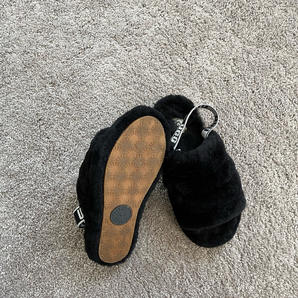 Gently Used (Worn Once) Ugg Slides - image 3