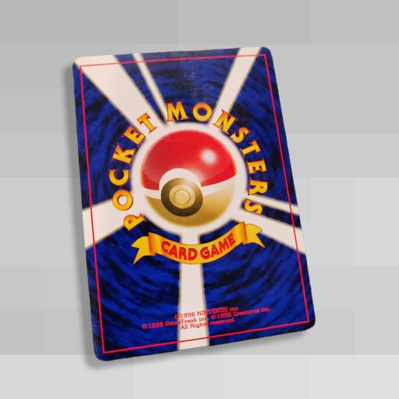 Nintendo | Toys | Pokemon Trainer Vintage Japanese Pocket Monster Card ...