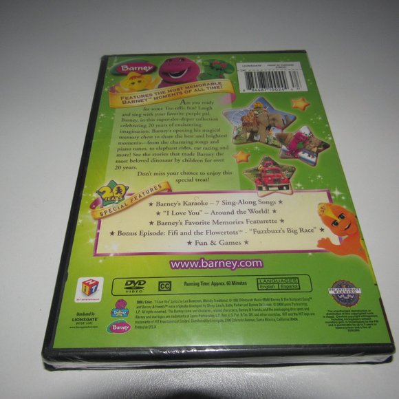 BARNEY | Media | Collectors Edition The Best Of Barney Dvd2 Years Of ...