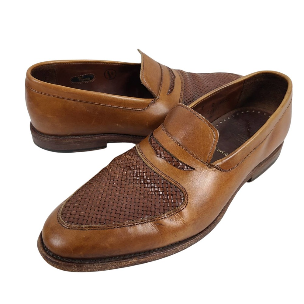 Allen Edmonds Carlsbad Penny Loafer 6622 Brown 9d - image 2