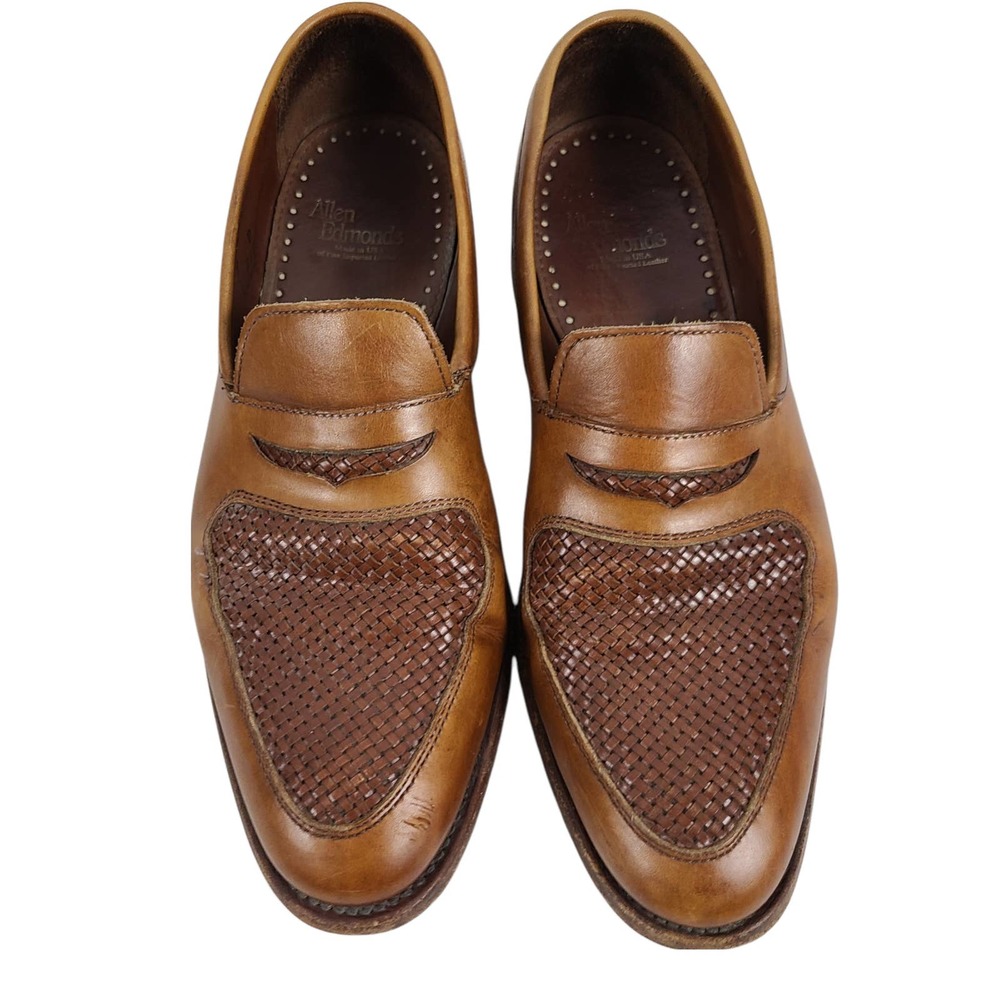 Allen Edmonds Carlsbad Penny Loafer 6622 Brown 9d - image 3