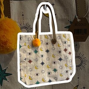 Sun moon stars tote