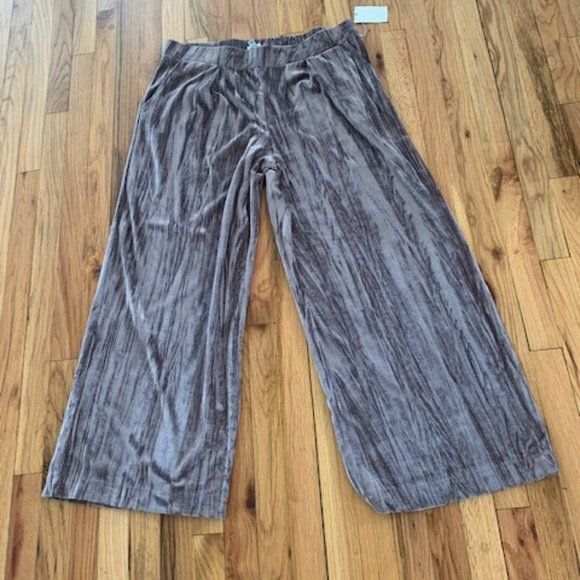 a new day velour wide leg pants nwt size XL - Picture 1 of 6