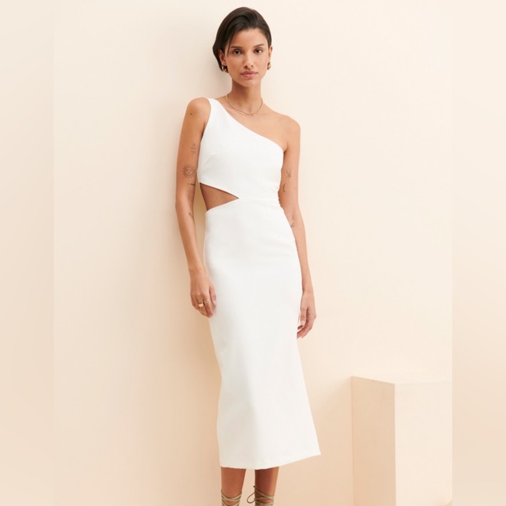 Beautiful White Cutout Dress. Perfect For A Soon … - image 2