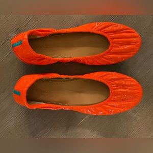 Gently Used Pair Of Outrageous Orange Tieks - image 1