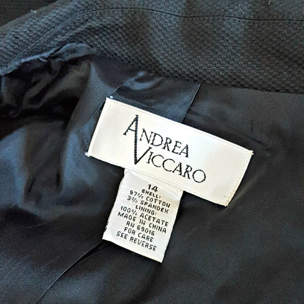 Andrea Viccaro Cotton Lined Blazer - image 3