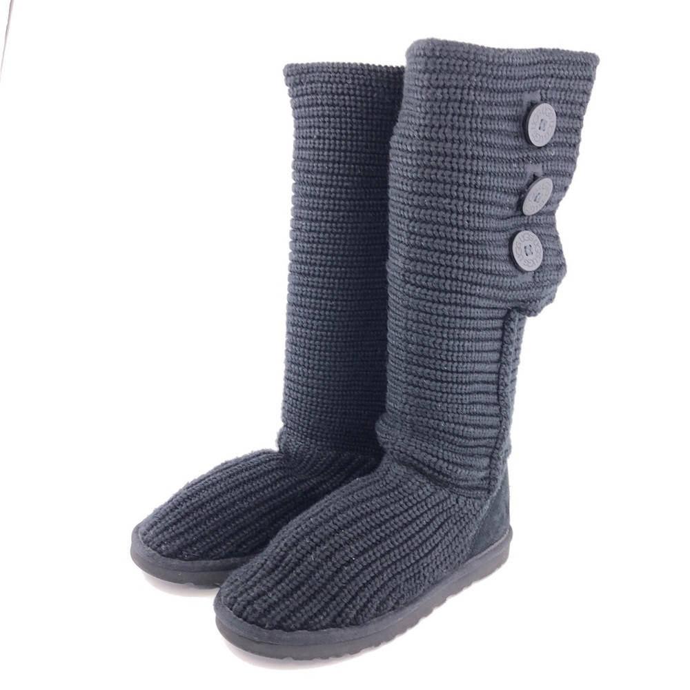 Ugg Classic Cardy Tall Knit Winter Boots 8 - image 3