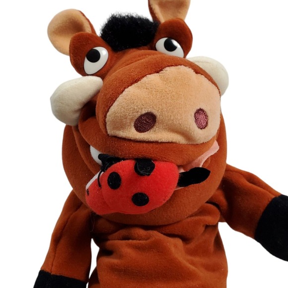 Disney | Toys | Disney Pumbaa Plush Hand Puppet The Lion King Stuffed ...