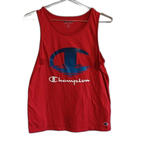 Champion Red/Blue Tank Big Boys Size Extra Large XL Youth Sleeveless - Picture 1 of 5