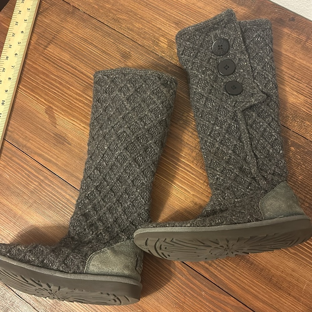 Ugg Lattice Cardy Knit Boot - image 3