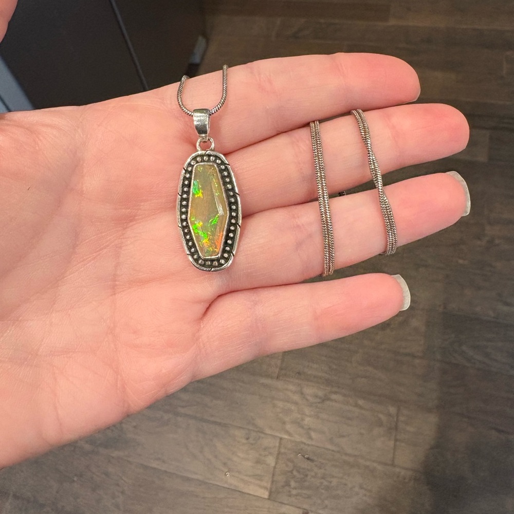 Ethiopian Opal Necklace - image 2