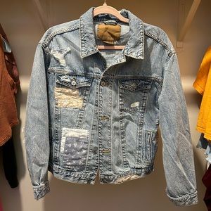 NWOT american eagle denim jacket