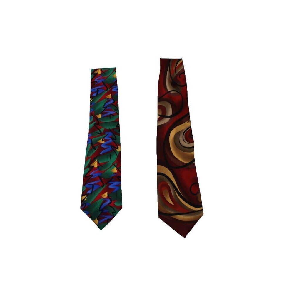 Jerry Garcia Necktie Tie Mens Abstract Lot Collec… - image 1