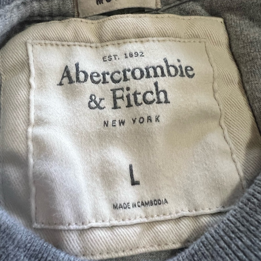 Vintage Abercrombie & Fitch Large 100% Cotton Bee… - image 4