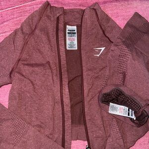 Gymshark adapt zip set