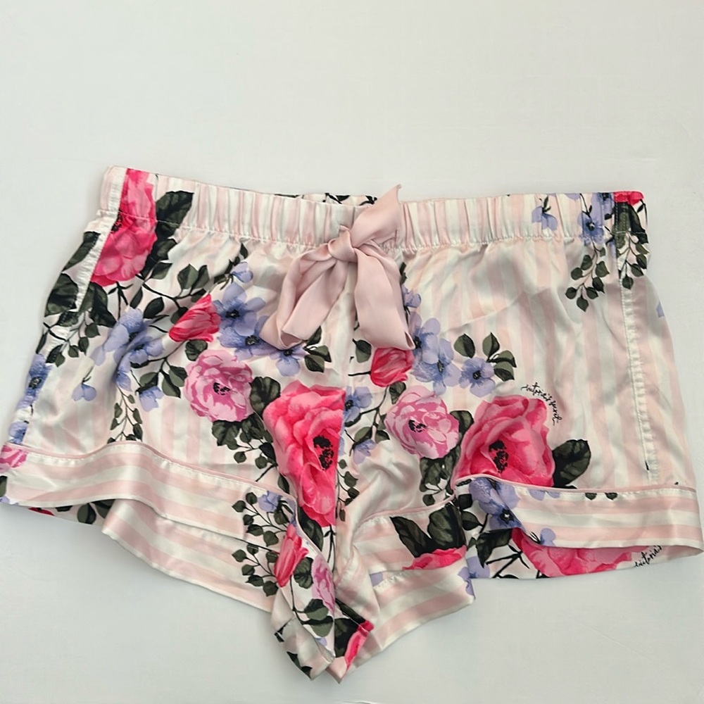 Victoria Secret Satin Pajama Bottoms - image 1