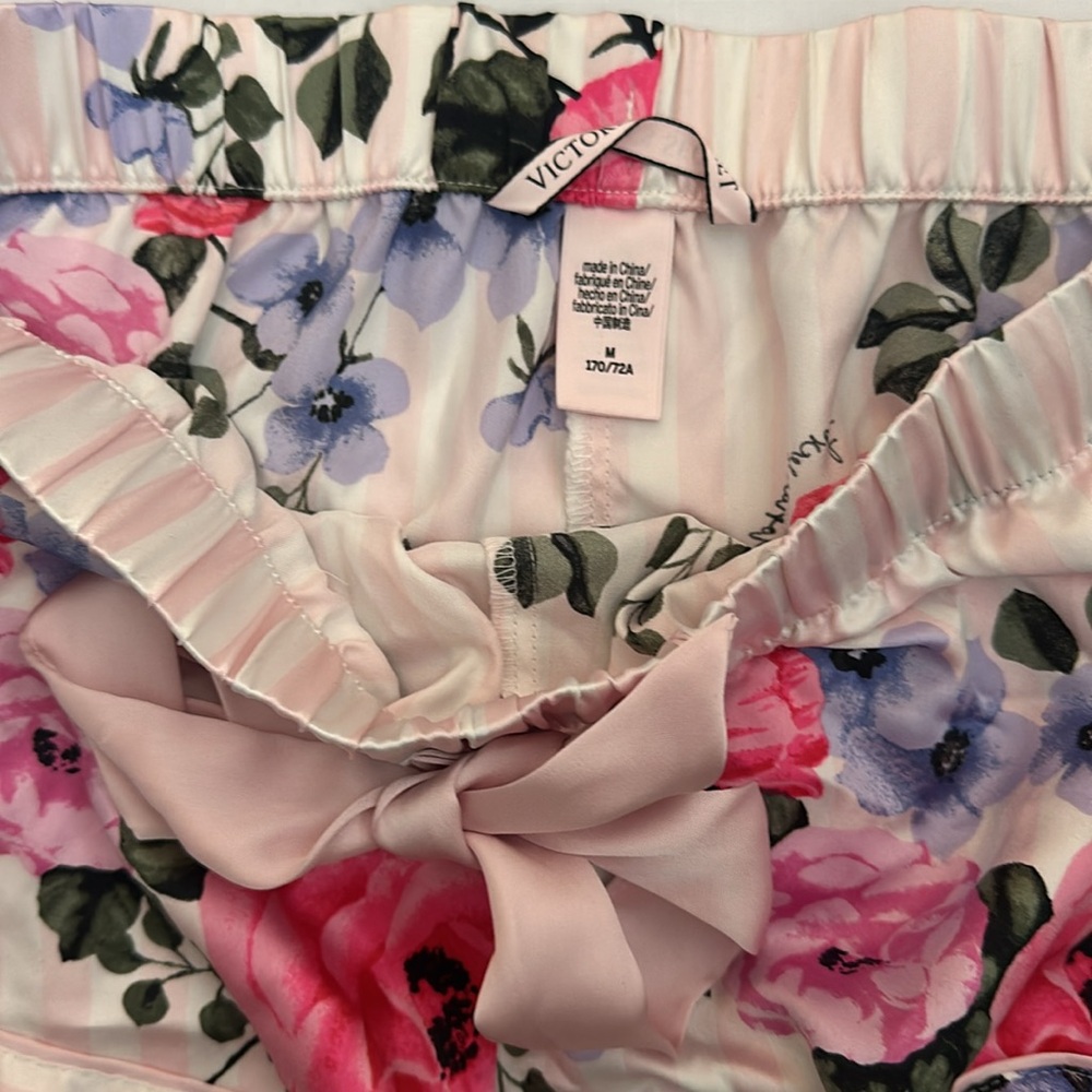 Victoria Secret Satin Pajama Bottoms - image 3