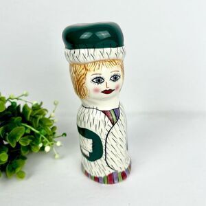 Susan Paley By Ganz Marla Salt Shaker Handpainted