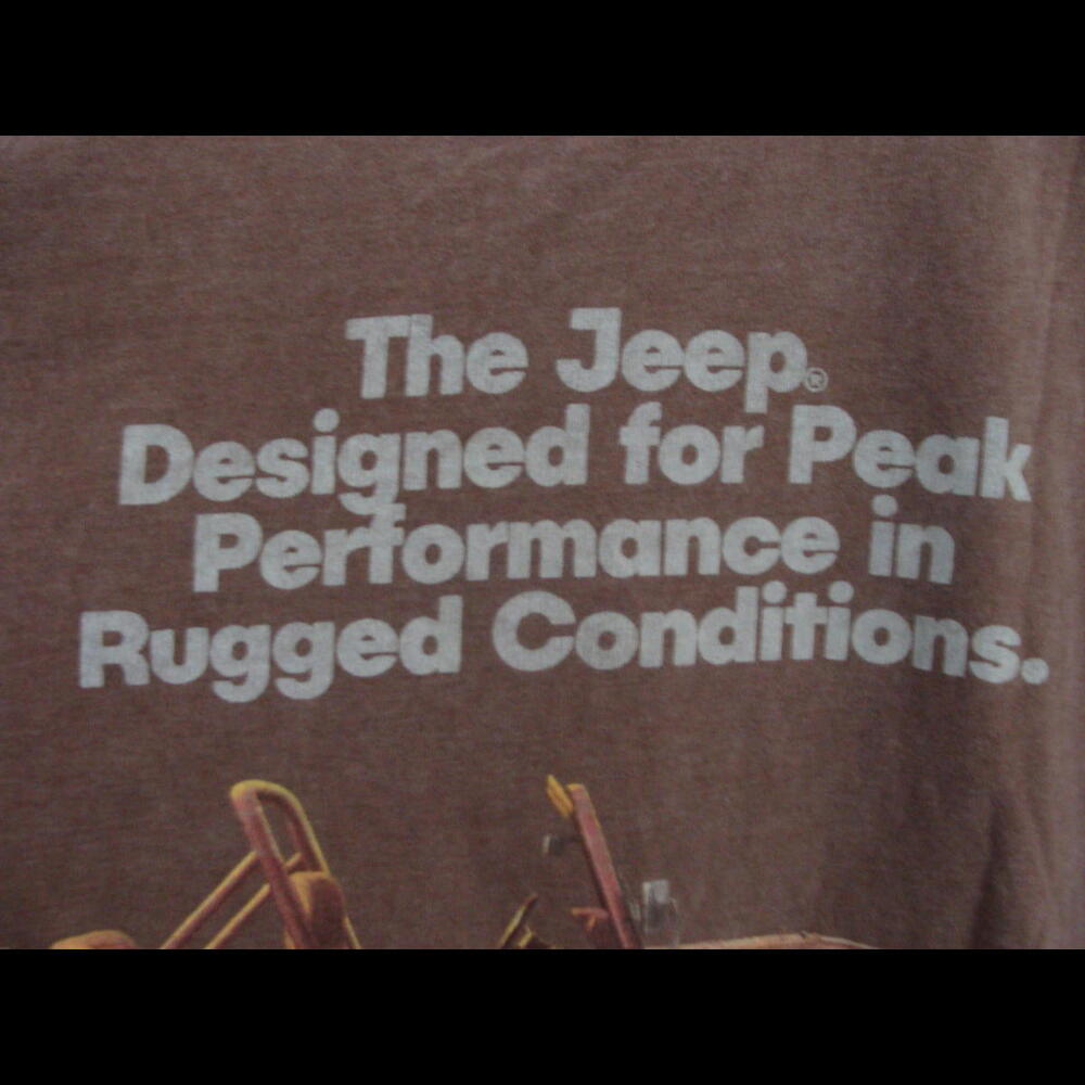 Vintage Abercrombie & Fitch Jeep Graphic Tee - So… - image 5