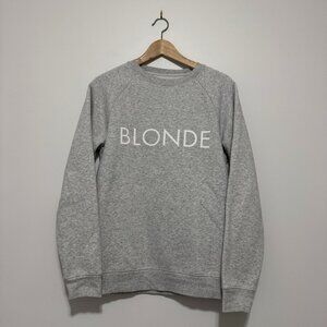 Brunette the Label | Blonde Crewneck Sweatshirt - Size XS/S