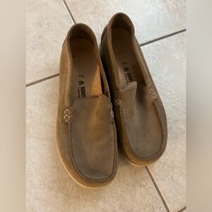 Birkenstock Tan Domingo Suede Leather Slip-on Casual