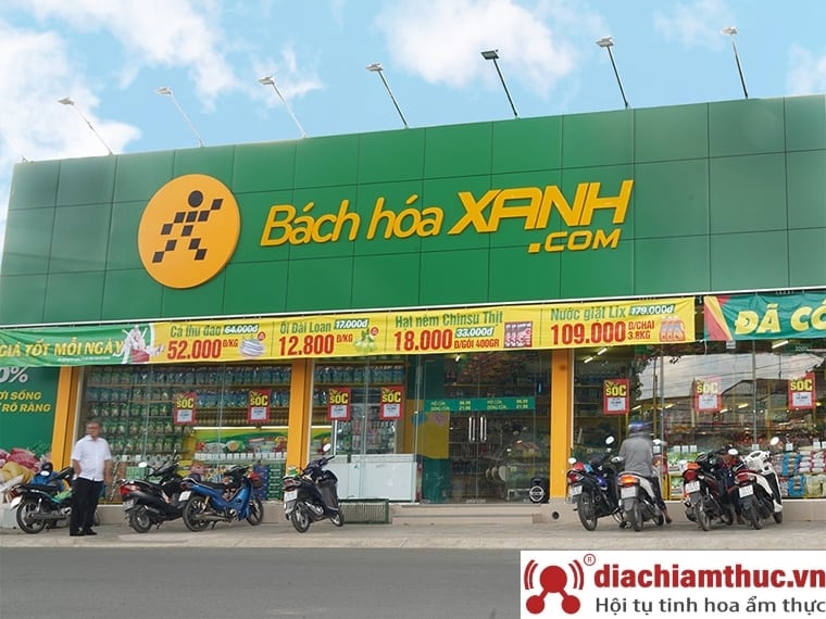 Siêu thị bách hóa xanh