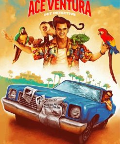 Ace Ventura Poster Diamond Painting