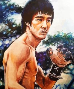 Enter The Dragon Character Diamond Painting