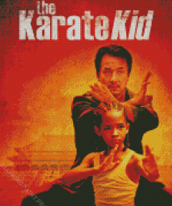 The Karate Kid Poster Diamond Painting