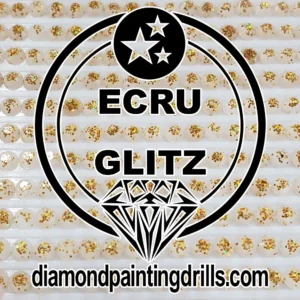 Ecru Glitz Diamond Painting Drills