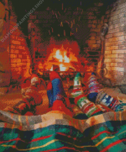 Christmas Stocking diamond painting