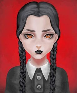 Addams Family Wednesday diamond painting