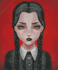 Addams Family Wednesday diamond painting