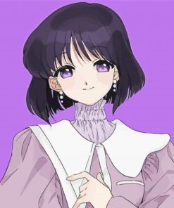 Adorable Sailor Saturn diamond painting