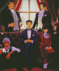 Ace Attorney Diamond Paintings