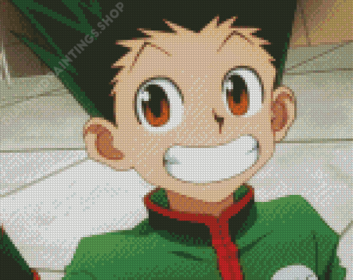 Aesthetic Gon Freecss Diamond Paintings