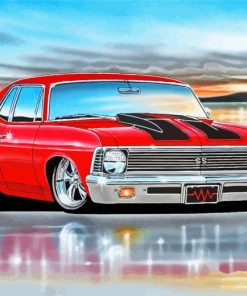 1970 Chevy Nova Art Diamond Painting