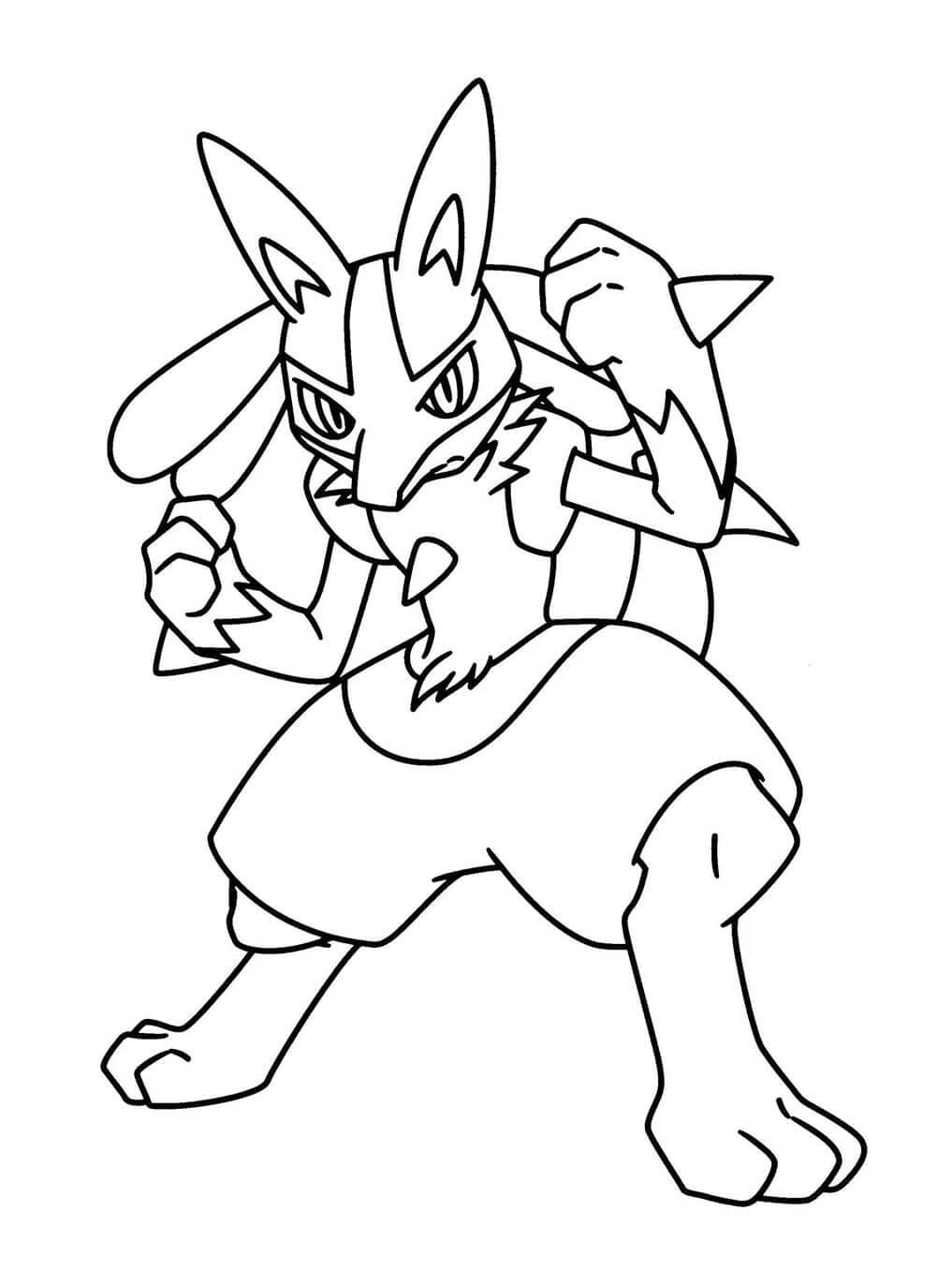 Increíble Pokémon Lucario