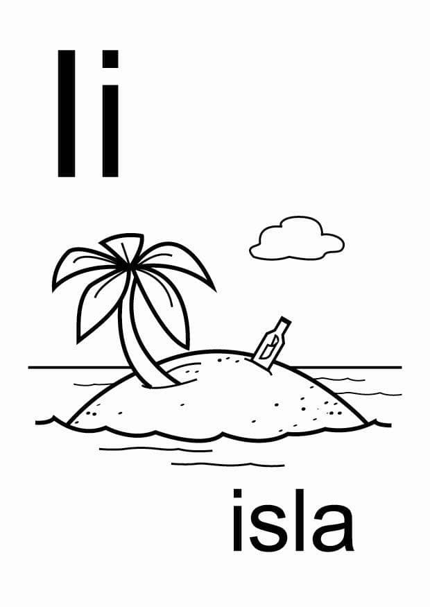 Isla – Letra I