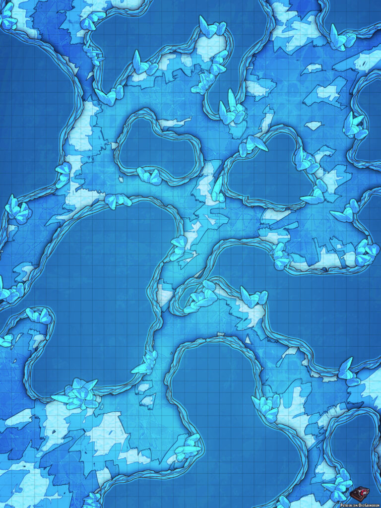 Ice Cavern Map