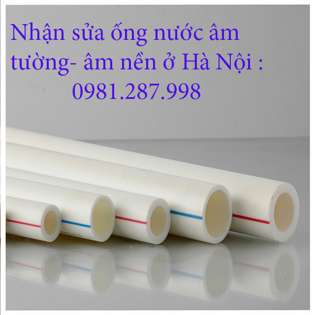 sửa ống nước trong tường- âm nền