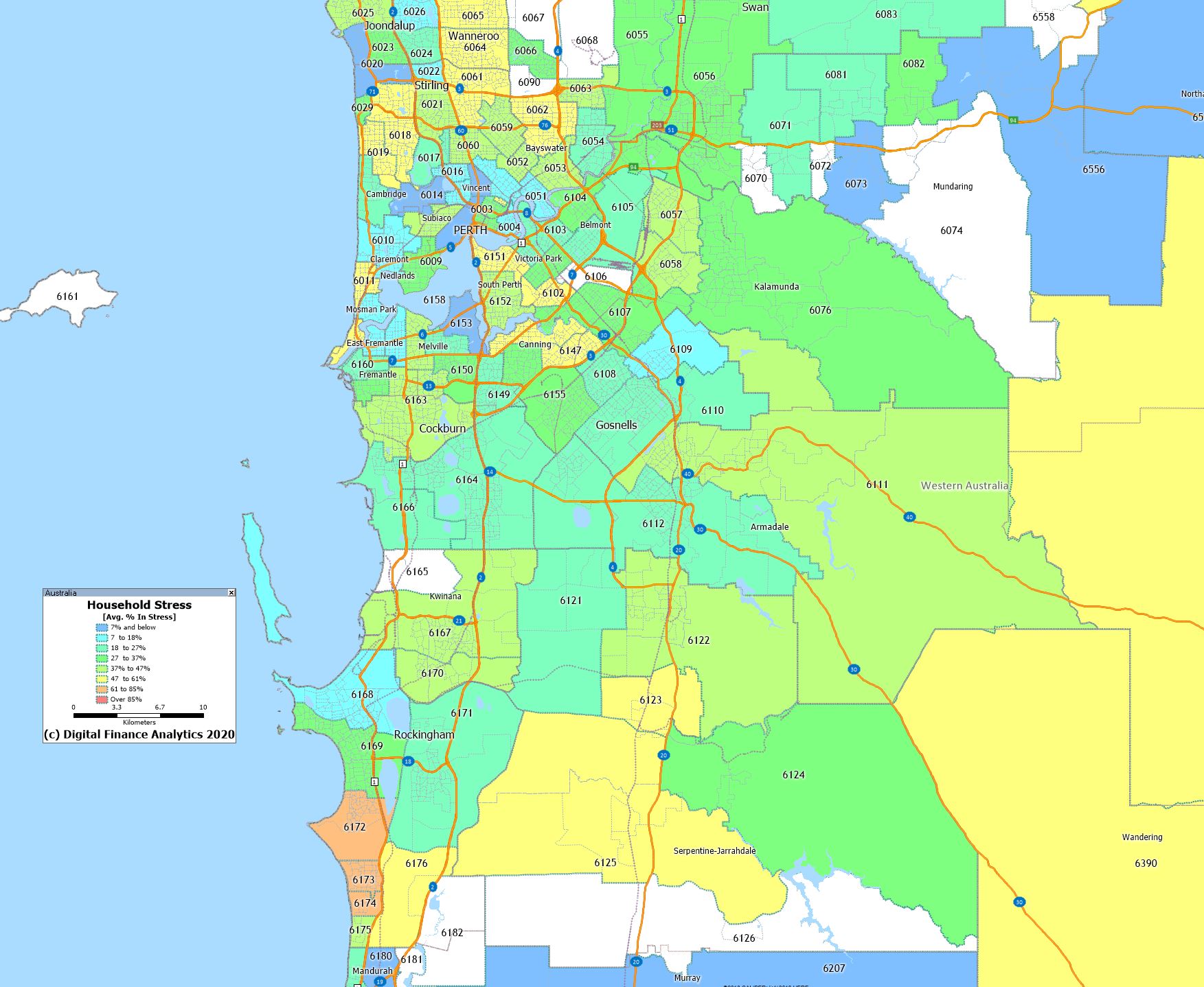 Mapping Mortgage Stress – Digital Finance Analytics (DFA) Blog