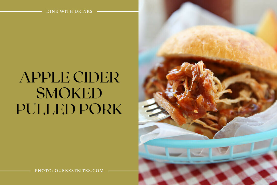 Apple Cider Smoked Pulled Pork