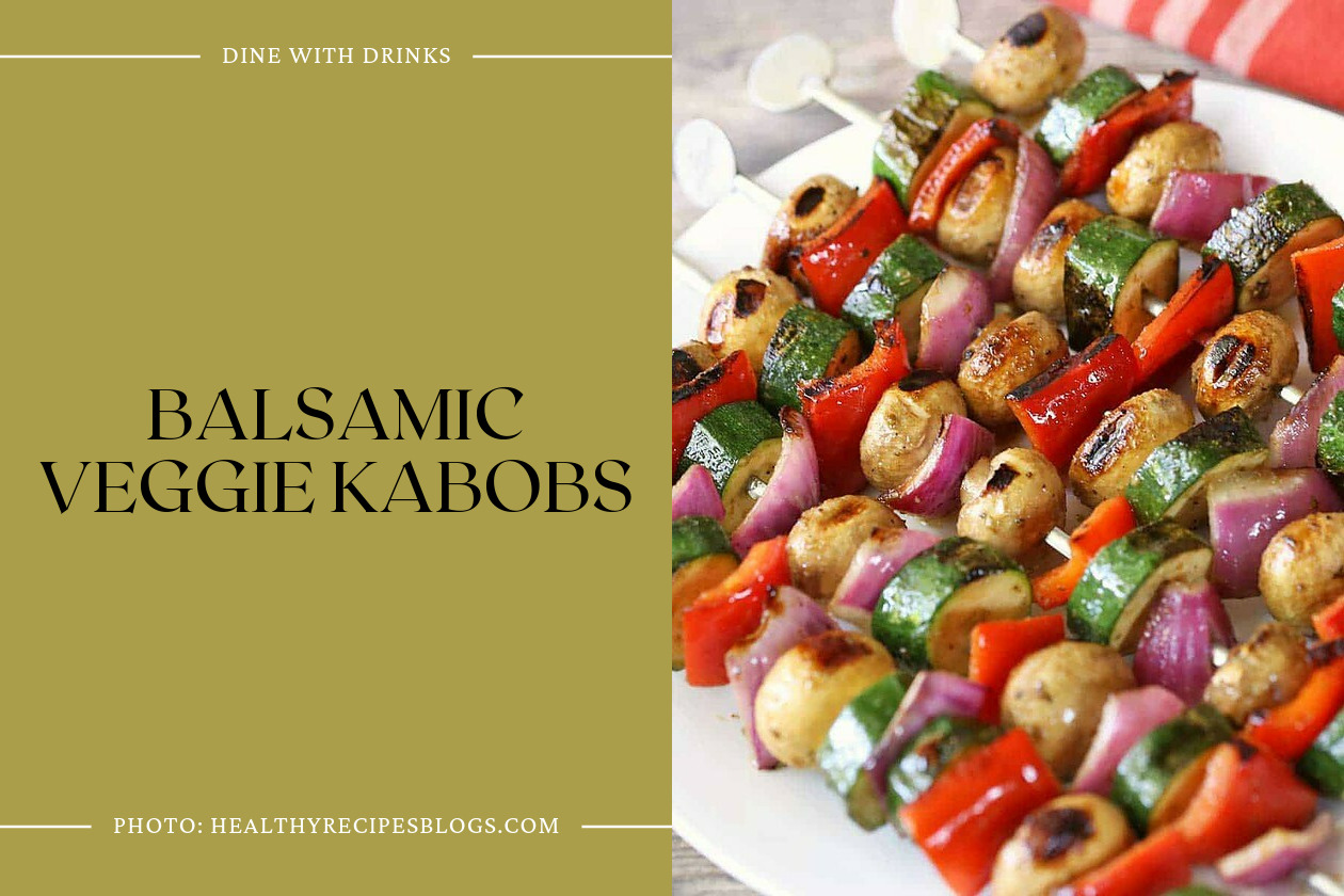 Balsamic Veggie Kabobs